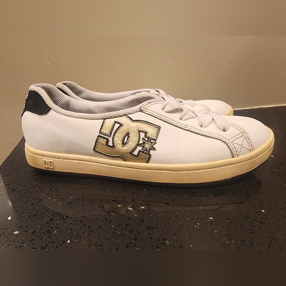 DC White Slip On Shoes